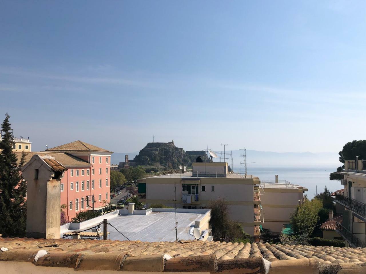 Corfu  Gregos Rooftop Suite City Center W. Sea View מראה חיצוני תמונה